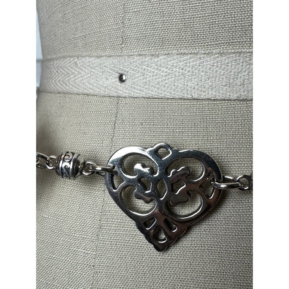 Silver Hearts Chain Belt - Picture 2 of 2